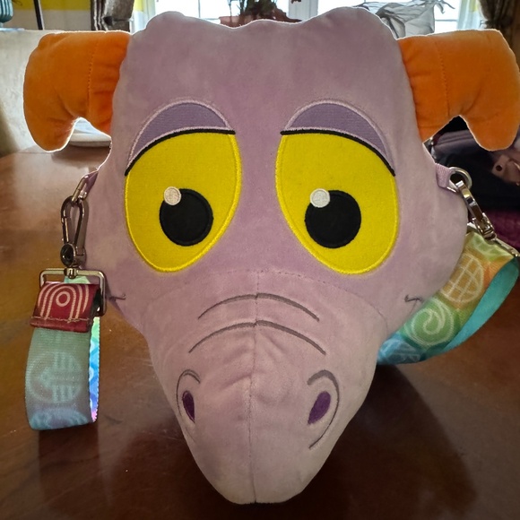 Figment Epcot 40th Anniversary Crossbody Bag By Harveys NEW without tags - Picture 3 of 5